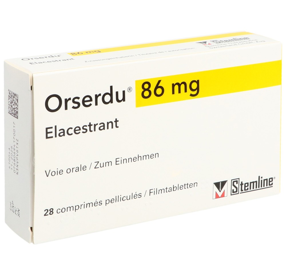 ORSERDU cpr pell 86 mg 28 pce ORSERDU cpr pell 86 mg 28 pce