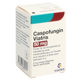 CASPOFUNGIN Viatris subst sèche 50 mg flac