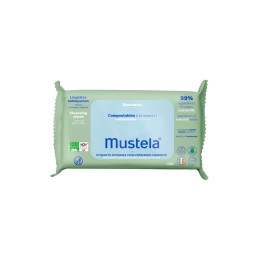MUSTELA lingettes peau normal compostables 60 pce