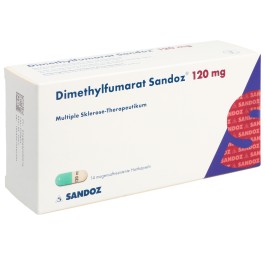 DIMETHYLFUMARATE Sandoz caps 120 mg 14 pce