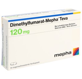 DIMETHYLFUMARAT Mepha Teva caps 120 mg 14 pce