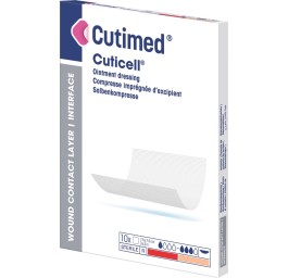 CUTIMED Cuticell 7.5x7.5cm transparent 10 pce
