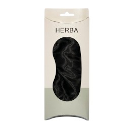 HERBA masque de sommeil 21x9cm noir