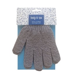 HERBA Body & Spa gants exfoliants gris