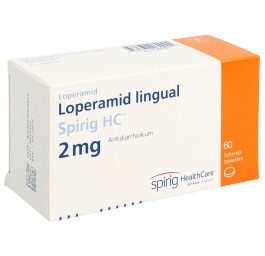 LOPERAMIDE LINGUAL Spirig HC 2 mg 60 pce
