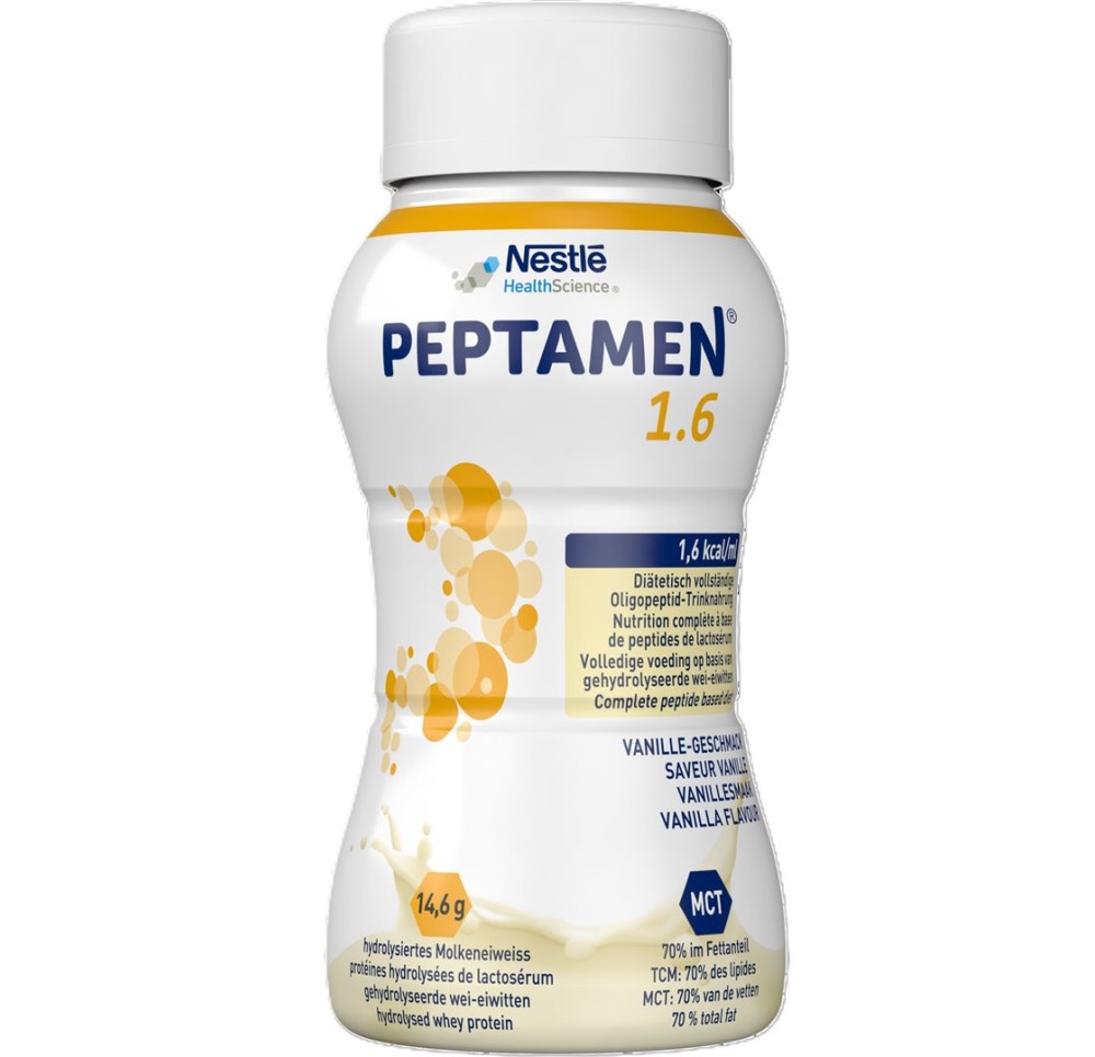 PEPTAMEN 1.6 vanille (n) 4 fl 200 ml