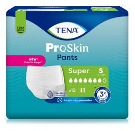 TENA Pants Super S 65-85cm (nouv) 12 pce