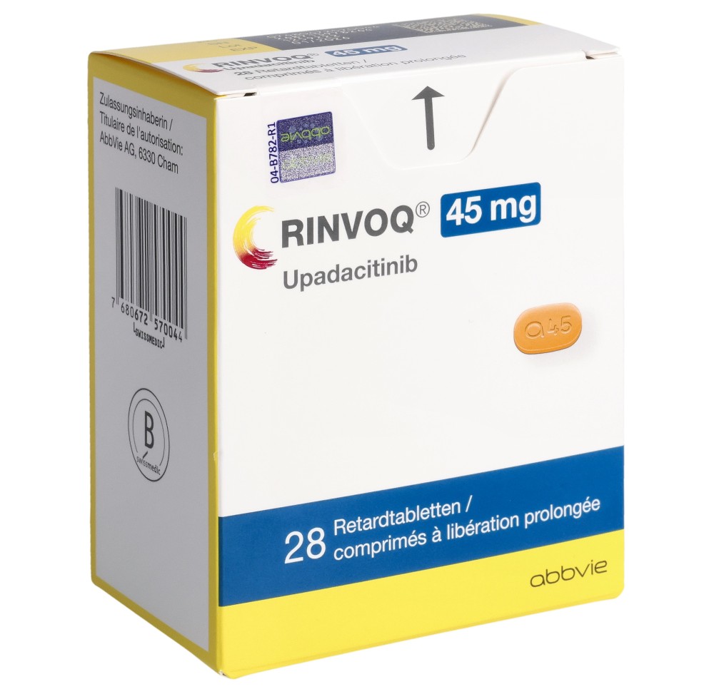 RINVOQ cpr ret 45 mg 28 pce RINVOQ cpr ret 45 mg 28 pce