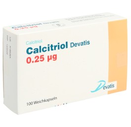 CALCITRIOL Devatis caps moll 0.25 mcg 100 pce