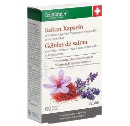 DÜNNER safran caps 60 pce