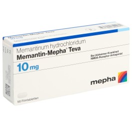 MEMANTIN Mepha Teva cpr pell 10 mg 56 pce