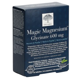 NEW NORDIC Magic Magnesium Glycinate cpr 60 pce