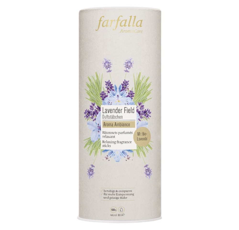 FARFALLA Bâtonnets parfumés Lavender Field 150 ml