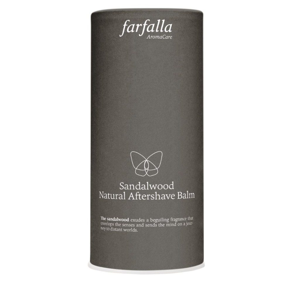 FARFALLA Natural Aftershave Balm Sandalwood 100 ml