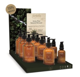 FARFALLA Présentoir Swiss Pine assorti