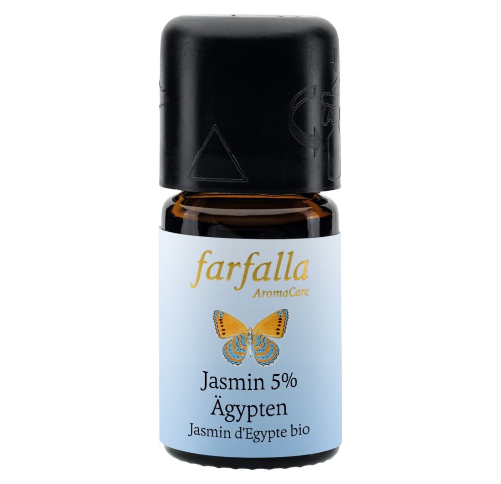 FARFALLA Jasmin d'Egypte 5% huil ess bio 5 ml