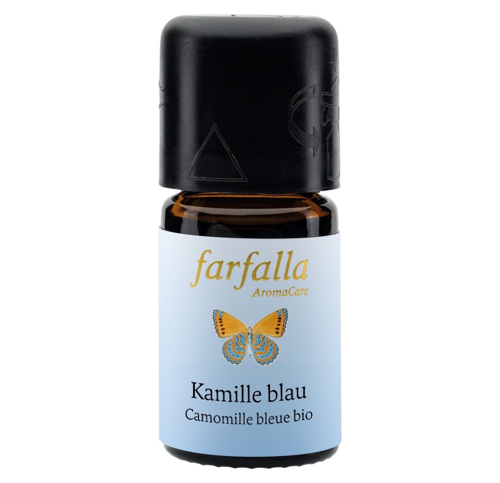FARFALLA Camomille bleu huil ess bio 3 ml