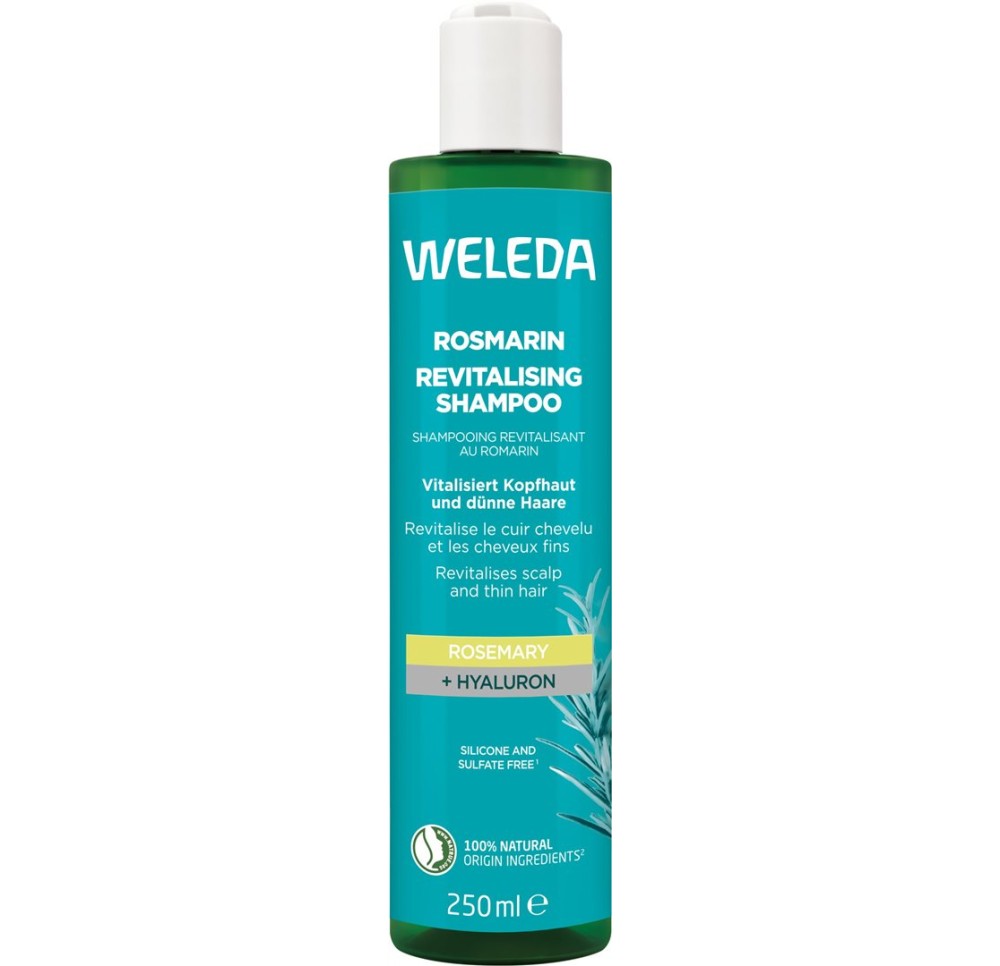 WELEDA shampooing revitalis romarin fl 250 ml