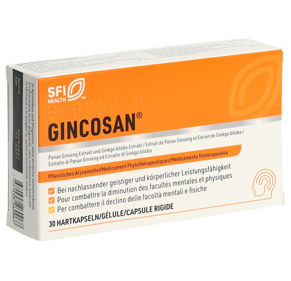GINCOSAN caps 30 pce GINCOSAN caps 30 pce