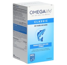 OMEGA-LIFE Classic caps 500 mg bte 120 pce