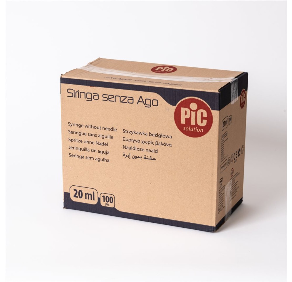 PIC SOLUTION sering us un 20ml Luer exc 100 pce
