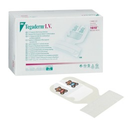 3M TEGADERM IV pans cath pédia 5x5.7cm (n) 100 pce