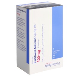 PACLITAXEL-ALBUMINE Spirig HC subst sèche 100 mg