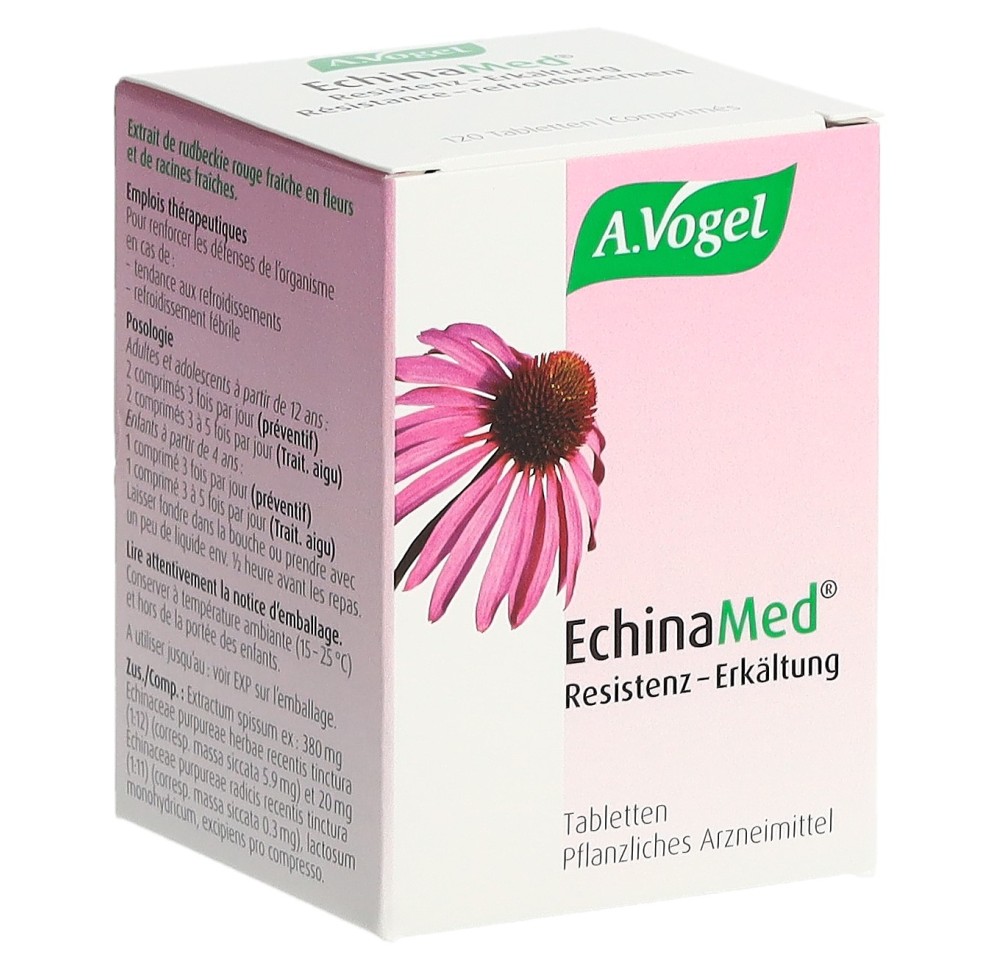 ECHINAMED compr résistance–refroidissem 120 pce ECHINAMED compr résistance–refroidissem 120 pce