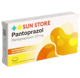 SUN STORE Pantoprazol cpr 20 mg 14 pce