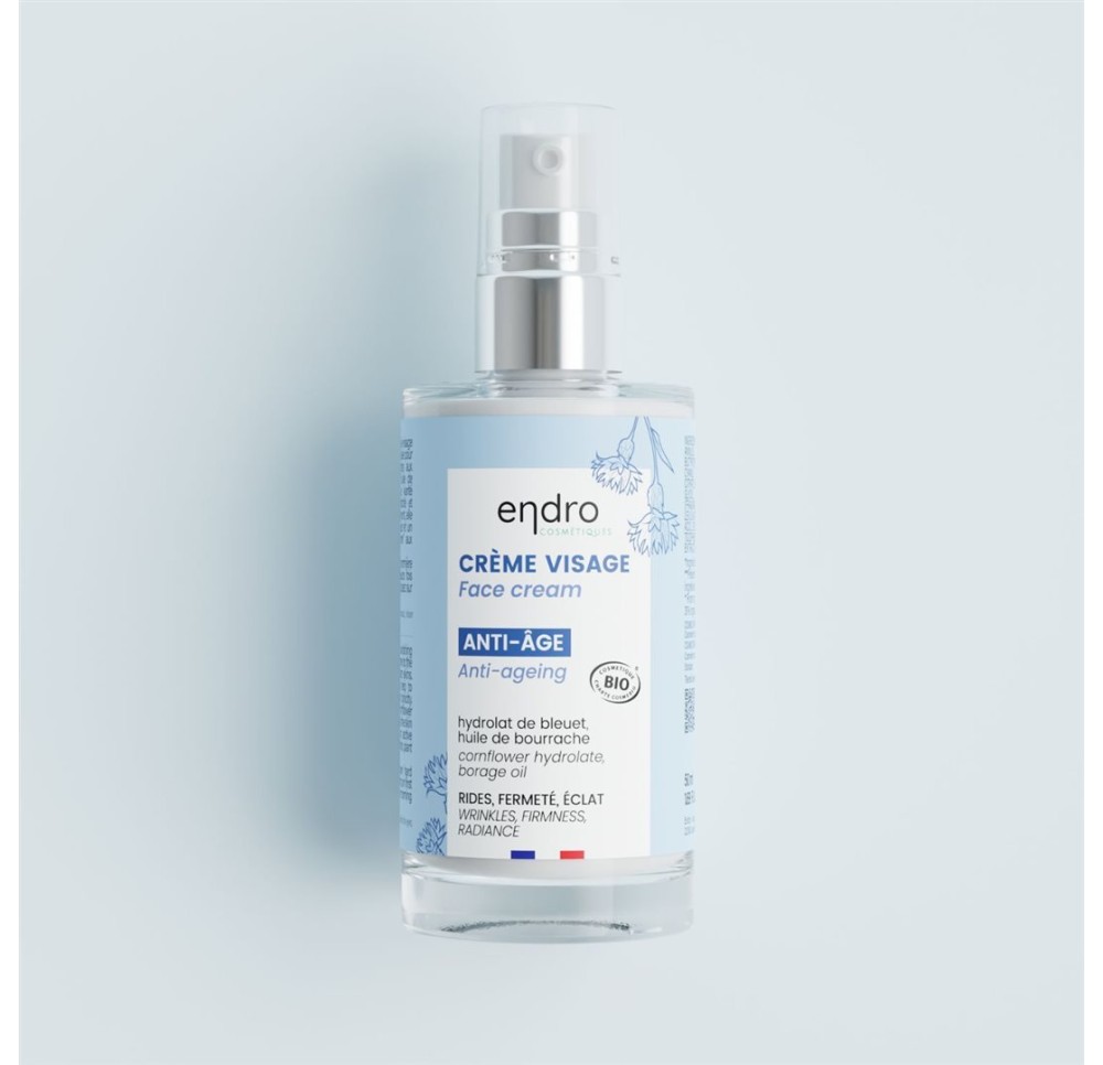 ENDRO crème  visage nat anti-âge 50 ml