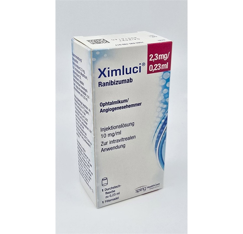 XIMLUCI 2.3 mg/0.23ml av aigu filt flac 0.23 ml XIMLUCI 2.3 mg/0.23ml av aigu filt flac 0.23 ml