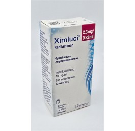 XIMLUCI 2.3 mg/0.23ml av aigu filt flac 0.23 ml