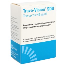 TRAVO-VISION SDU gtt opht 40 mcg/ml 30 x 0.2 ml
