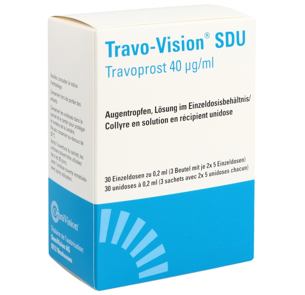TRAVO-VISION SDU gtt opht 40 mcg/ml 30 x 0.2 ml TRAVO-VISION SDU gtt opht 40 mcg/ml 30 x 0.2 ml