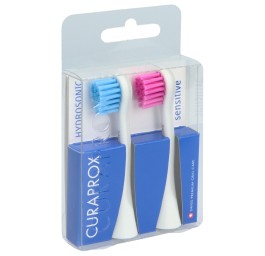 CURAPROX Hydrosonic bro rech se bleu-pink 1 paire