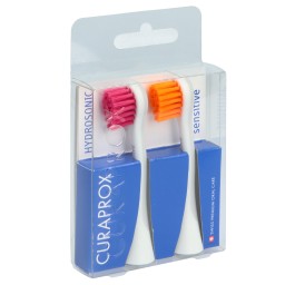 CURAPROX Hydrosonic brosse rech se rot-ora 1 paire