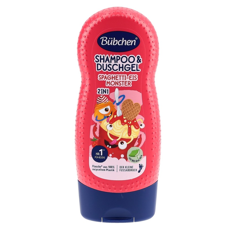 BÜBCHEN Kids 2 in 1 Spaghetti-Eis Monster 230 ml