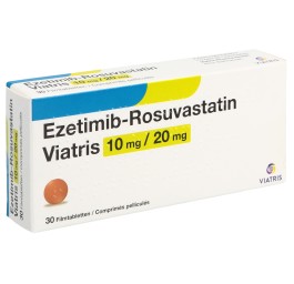 EZETIMIB ROSUVAST Viatris cpr pell 10/20mg 30 pce