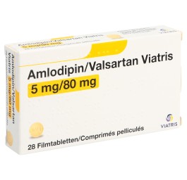 AMLODIPIN VALSARTAN Viatris cpr pell 5/80 28 pce