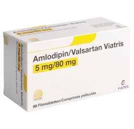 AMLODIPIN VALSARTAN Viatris cpr pell 5/80 98 pce