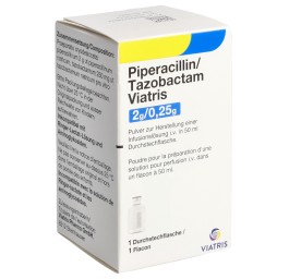 PIPERACILLIN TAZOB. Viatris 2 g/0.25 g flac