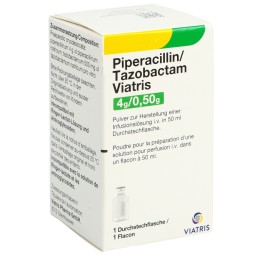 PIPERACILLIN TAZOB. Viatris 4 g/0.5 g flac
