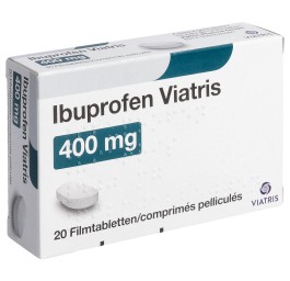 IBUPROFEN Viatris cpr pell 400 mg 20 pce
