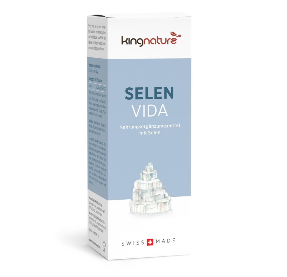 KINGNATURE Selen Vida gouttes fl pip 28.8 ml KINGNATURE Selen Vida gouttes fl pip 28.8 ml