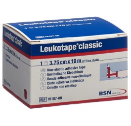 LEUKOTAPE classic bande adhésive 10mx3.75cm rouge