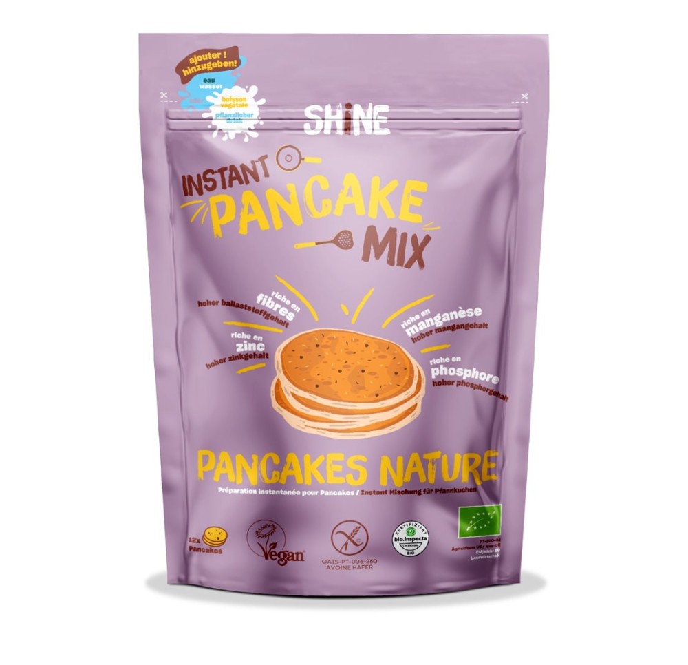 SHINE Instant Pancake Mix nature BIO 300 g