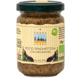 TERRA VERDE pesto d'aubergine verre 130 g