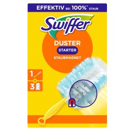 SWIFFER plumeau duster kit démarrage manche+3 ling