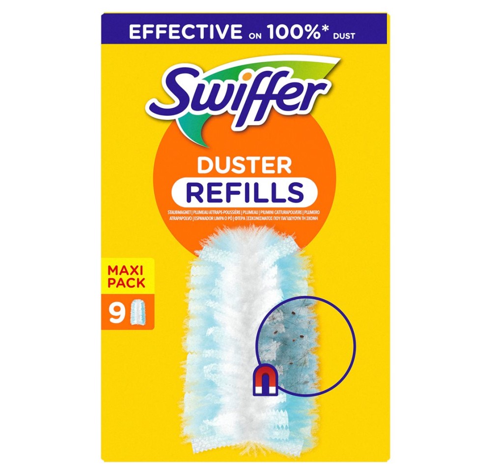 SWIFFER plumeau duster rech (n) 9 pce