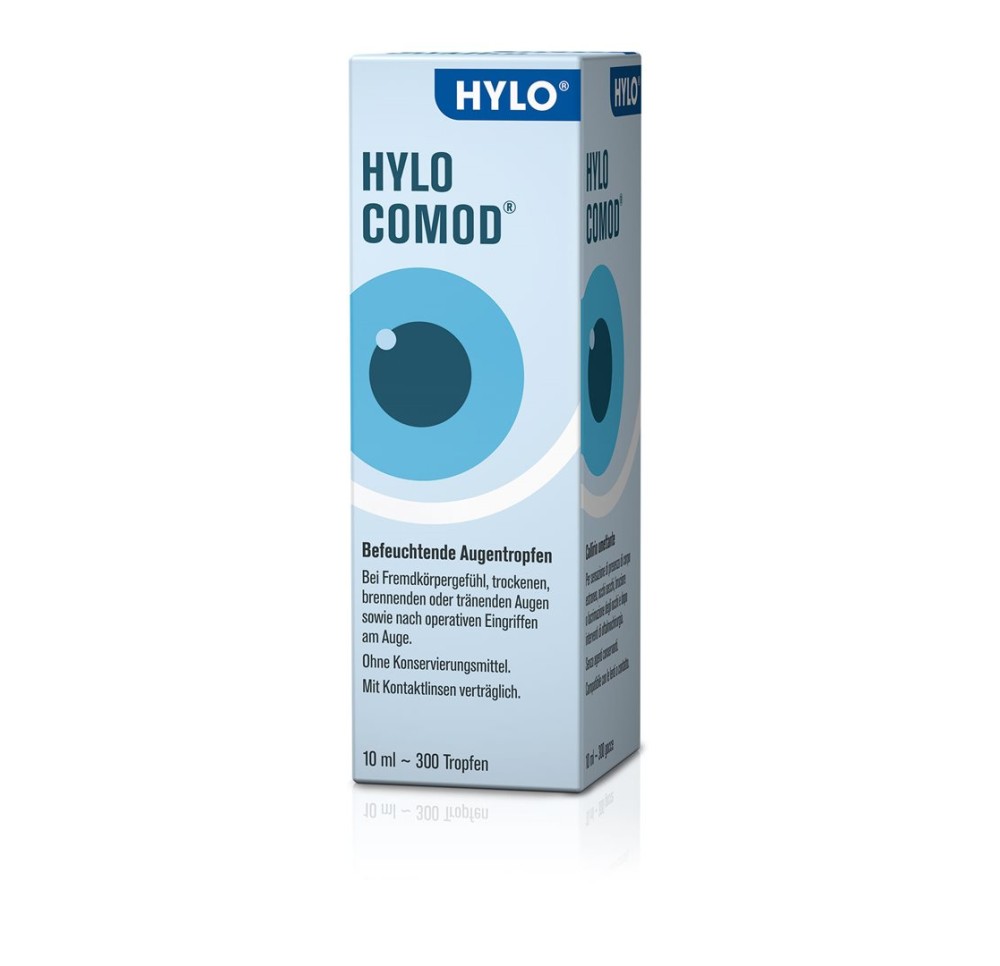 HYLO COMOD gtt opht fl 10 ml